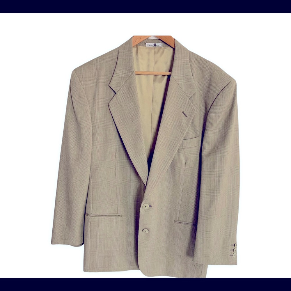 Saks Fifth Avenue Men’s 100% Wool Coat Sz 42